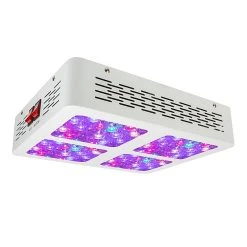 260W Full-Spectrum LED Grow Light with 12-Band Multi Spectrum - Vegetation & Bloom Switches - GLR-260W12F-VBD