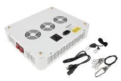 260W Full-Spectrum LED Grow Light with 12-Band Multi Spectrum - Vegetation & Bloom Switches - GLR-260W12F-VBD -Nebo Sales Store glr 260w12f vbd back