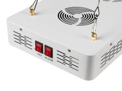 510W Full-Spectrum LED Grow Light with 12-Band Multi Spectrum - Dual Switch for Vegetation & Bloom - GLR-510W12F-VBD -Nebo Sales Store glr 510w12f vbd switches