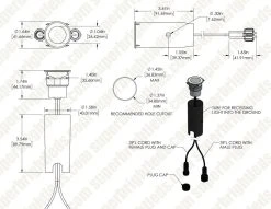 G-LUX 2W LED Flat Top In-Grade Well Light - Energy-Efficient Landscape Lighting 31 G-LUX 2W LED Flat Top In-Grade Well Light - Energy-Efficient Landscape Lighting -Nebo Sales Store glux cw1w u120 assembly updated