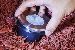 G-LUX RGB LED Flat Top In-Ground Well Light - 8 Watt, RGB Color Changing Landscape Lighting with Sleeve -Nebo Sales Store glux ms3 app 1