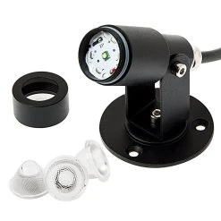 3W LED Landscape Spotlight - 175 Lumens - Natural White Black Housing | Outdoor LED Spot Light -Nebo Sales Store glux x3w svb lenses