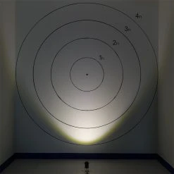 5W Blue LED Landscape Spotlight with Mounting Spike - 25W Equivalent - 250 Lumens - Black Housing -Nebo Sales Store glux x5w s90b on nw0