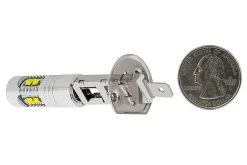 H1 LED Daytime Running Light Bulb - 350 Lumens Cool White with Focusing Lens | DRL Replacement Bulbs 14 H1 LED Daytime Running Light Bulb - 350 Lumens Cool White with Focusing Lens | DRL Replacement Bulbs -Nebo Sales Store h1 led bulb daytime running light with projector lens back