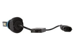 H9/H11 Dual-Color LED Headlight Conversion Kit with Fog Light Function - White/Yellow - 4,500 Lumens/Set - Fanless Design 14 H9/H11 Dual-Color LED Headlight Conversion Kit with Fog Light Function - White/Yellow - 4,500 Lumens/Set - Fanless Design -Nebo Sales Store h11 hlaw back view