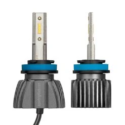 H11 LED Headlight Bulbs - 6500K Cool White, 4,400 Lumens, Fanless Design, Internal Driver - Perfect for Cars, Trucks, and SUVs -Nebo Sales Store h11 hlv8 profile 1