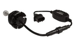 H13 LED Fanless Headlight & Fog Light Conversion Kit - 5,000 Lumens, Adjustable Color Temperature, Compact Heat Sinks - Natural White -Nebo Sales Store h13 hlv5 back motorcycle