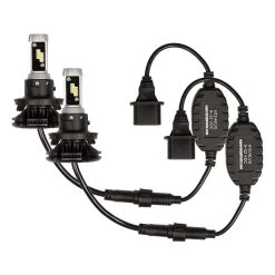 H13 LED Fanless Headlight & Fog Light Conversion Kit - 5,000 Lumens, Adjustable Color Temperature, Compact Heat Sinks - Natural White -Nebo Sales Store h13 hlv5 profile kit