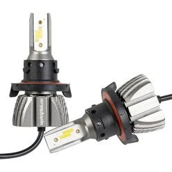 H13/9008 LED Headlight Conversion Kit - Fanless Design - 4,400 Lumens - 6500K Cool White - Easy Installation