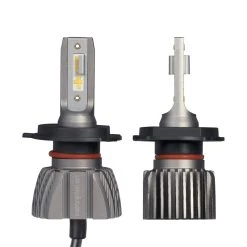 H4 LED Headlight Bulbs - 6500K Cool White, 4,400 Lumens, Fanless Design, Internal Driver - Perfect for Cars, Trucks, and SUVs -Nebo Sales Store h4 hlv8 profile