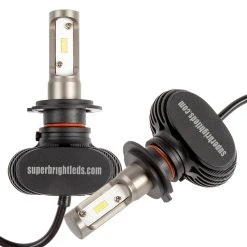 H7 LED Headlight & Foglight Conversion Kit - 4000 Lumens/Set, Fanless Design, Internal Drivers