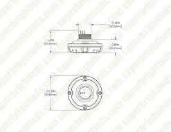 Microwave Motion Sensor for HBRS Series High Bay Retrofit LED Bulb - Energy-Efficient Motion Detection -Nebo Sales Store hbr3 ms0