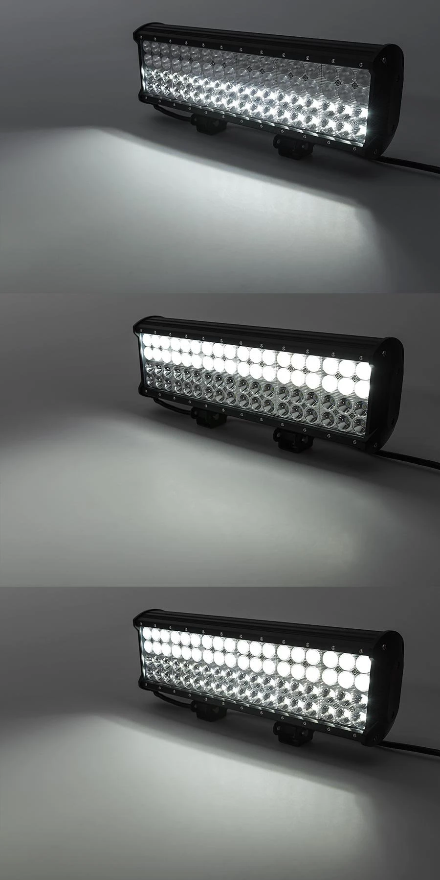 17" Titan Series Off-Road LED Light Bar - 216W Quad Row, 15,500 Lumens, Multi Beam Technology 9 17" Titan Series Off-Road LED Light Bar - 216W Quad Row, 15,500 Lumens, Multi Beam Technology - Image 9