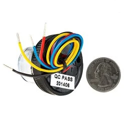 Mini LED Hideaway Strobe Lights - 360-Degree Emergency Vehicle Warning Lights with Built-In Controller - Surface Mount - White -Nebo Sales Store hide a way led strobe light back