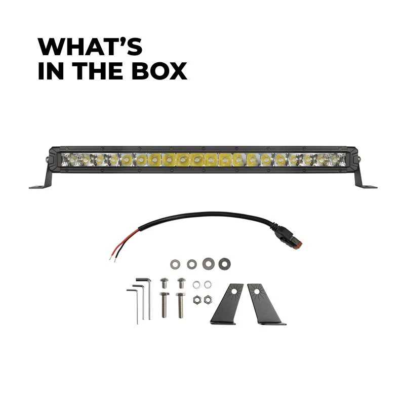 20" LED Light Bar - 7,200 Lumens Combination Beam - 5700K for Emergency & Service Vehicles 3 20" LED Light Bar - 7,200 Lumens Combination Beam - 5700K for Emergency & Service Vehicles - Image 3