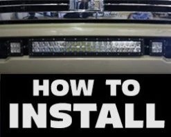 20" Curved Off-Road LED Light Bar - 120W, 9,600 Lumens - Durable Vehicle Lighting for Trucks, SUVs & ATVs -Nebo Sales Store how to install vip