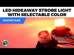 LED Hideaway Strobe Light - Multi-Color Emergency Vehicle Warning Light - Surface Mount - Red/Amber/Blue/White - Single Unit 15 LED Hideaway Strobe Light - Multi-Color Emergency Vehicle Warning Light - Surface Mount - Red/Amber/Blue/White - Single Unit -Nebo Sales Store hqdefault 16 2