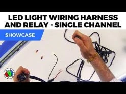 Single Output LED Light Wiring Harness with Switch & Relay - DT Connector for Vehicle Lighting -Nebo Sales Store hqdefault 16 6