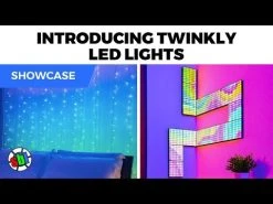 Twinkly Festoon Gold & Silver Patio String Lights - 20 LED, 33ft, Amber/Warm White/Cool White - Gen II -Nebo Sales Store hqdefault 20 20