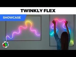 Twinkly Flex RGB Flexible LED Light Tube - 10ft Smart App-Controlled Neon Alternative for Home Lighting -Nebo Sales Store hqdefault 20 38
