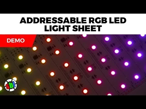 Addressable RGB LED Light Sheet - 18.9” X 9.5” - 24V - IP20 - XH Pin Connection - Flexible LED Lighting for Signs & Trade Shows 9 Addressable RGB LED Light Sheet - 18.9” X 9.5” - 24V - IP20 - XH Pin Connection - Flexible LED Lighting for Signs & Trade Shows - Image 9