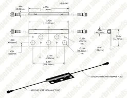 3 Inch LED Hardscape Light - 4000K Natural White - Durable Mounting Plate Included -Nebo Sales Store hsl2 xw7 assembly for site
