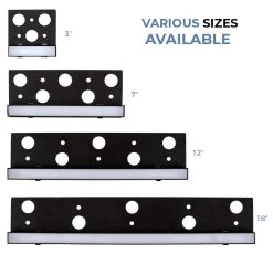 3 Inch LED Hardscape Light - 4000K Natural White - Durable Mounting Plate Included -Nebo Sales Store hsl2 xwx front01