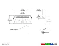 4" / 7" / 12" Solid Cast Brass LED Hardscape Light - 320 Lumens - 2700K/3000K/4000K - Durable Landscape Lighting 11 4" / 7" / 12" Solid Cast Brass LED Hardscape Light - 320 Lumens - 2700K/3000K/4000K - Durable Landscape Lighting -Nebo Sales Store hsla2 xk12