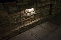 3 Inch LED Hardscape Light - 2700K Warm White - Durable Mounting Plate Included 24 3 Inch LED Hardscape Light - 2700K Warm White - Durable Mounting Plate Included -Nebo Sales Store hslf xkx wall lighting stone city