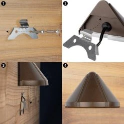 12V LED Deck Light - 300 Lumens - 3000K/4000K/5000K Color Options - Waterproof Landscape Lighting -Nebo Sales Store installation 3