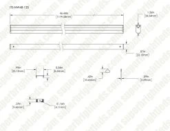 24 Inch LED T5 Integrated Light Fixture - Linkable Under Cabinet Lighting - 120V, 1,035 Lumens - Easy Installation with 3-Pin Plug 30 24 Inch LED T5 Integrated Light Fixture - Linkable Under Cabinet Lighting - 120V, 1,035 Lumens - Easy Installation with 3-Pin Plug -Nebo Sales Store it5 nw48 120