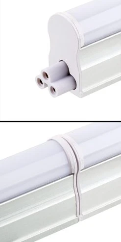 24 Inch LED T5 Integrated Light Fixture - Linkable Under Cabinet Lighting - 12V, 4000K/3000K - Energy-Efficient Task Light -Nebo Sales Store it5 nwx direct connect01