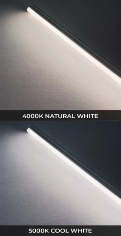 48" Integrated T5 LED Light Fixture - 120V Linkable Under Cabinet Lighting - 5000K Daylight - 600lm/ft -Nebo Sales Store it5 xkx 120v cct