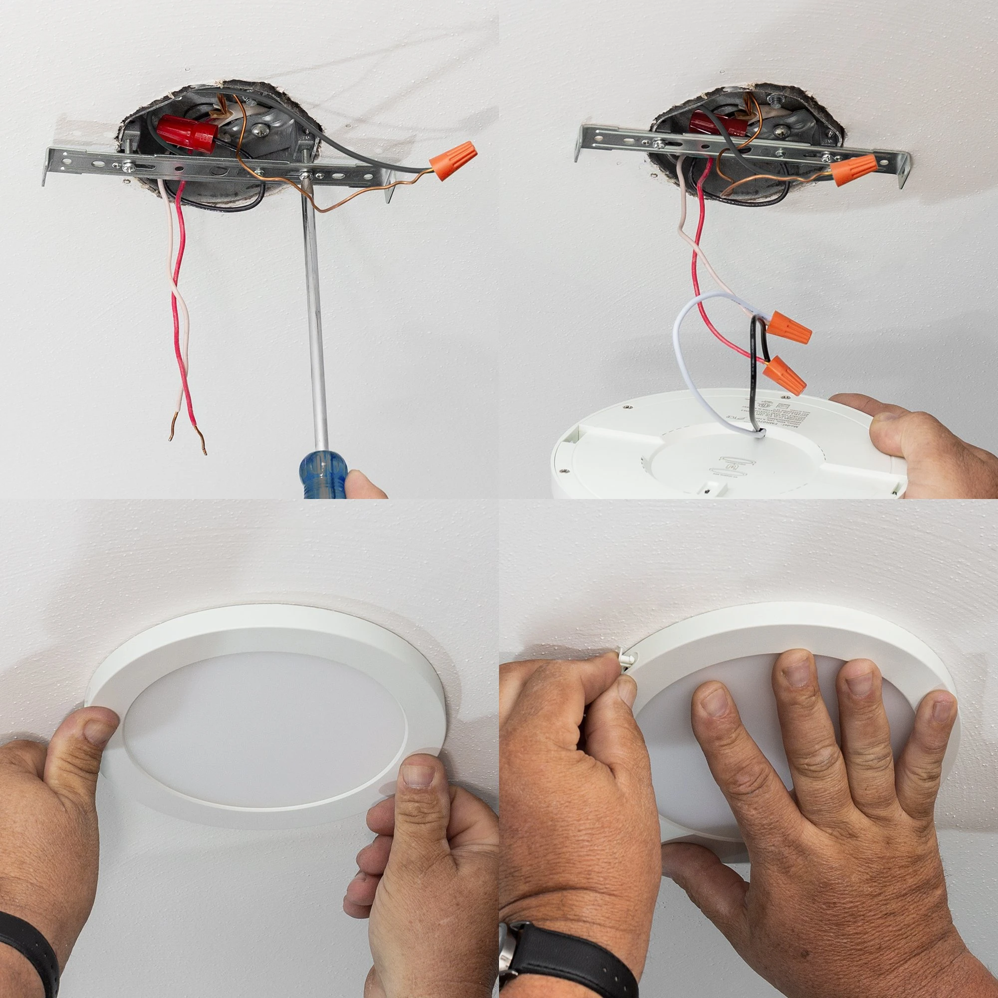 5" LED Downlight - Chrome Magnetic Trim - 6W Dimmable Flush Mount Ceiling Light - 3000K/4000K - 50W Equivalent - 360 Lumens 5 5" LED Downlight - Chrome Magnetic Trim - 6W Dimmable Flush Mount Ceiling Light - 3000K/4000K - 50W Equivalent - 360 Lumens - Image 5