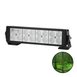 10.75" 850nm Off-Road Infrared LED Light Bar - 16W Double Row for Enhanced Night Vision