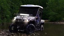 20" Curved Off-Road LED Light Bar - 120W, 9,600 Lumens - Durable Vehicle Lighting for Trucks, SUVs & ATVs -Nebo Sales Store led atv off road light bar river water