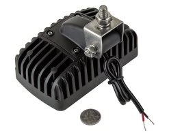 6" Off-Road LED Work Light - 24W, 1,800 Lumens - Horizontal/Vertical Mount for Vehicles -Nebo Sales Store led auxiliary light 6quot rectangular 24w heavy duty off road driving light back view