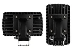 6" Off-Road LED Work Light - 24W, 1,800 Lumens - Horizontal/Vertical Mount for Vehicles -Nebo Sales Store led auxiliary light 6quot rectangular 24w heavy duty off road driving light mount