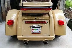 19” LED Stop, Turn, and Tail Light Bar for Trucks & Trailers - 11 LED Surface Mount with Pigtail Connector -Nebo Sales Store led brake light bar mounted harley davidson tri glide trike