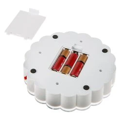 6" Color Changing LED Vase Light with Remote - RGB 23 LED Centerpiece Light for Holidays & Decor -Nebo Sales Store led centerpiece light rechargeable battery powered color changing vase light remote battery