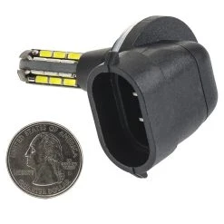 881 CAN Bus LED Daytime Running Light Bulb - 170 Lumens - White - DRL Replacement Bulbs for Vehicles -Nebo Sales Store led daytime 881 can bus led bulb back