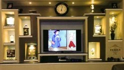 1W Round Metal Mini LED Deck/Step Lights - 6-Pack, 40mm, 4000K Natural White, Brushed Nickel - Energy-Efficient Outdoor Lighting -Nebo Sales Store led entertainment center shelf recessed lighting 1