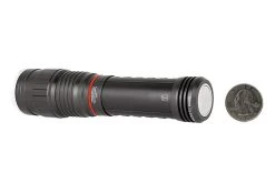 NEBO SLYDE+ LED Flashlight & Work Light - 400 Lumens, Compact & Durable - #6783 -Nebo Sales Store led flashlight work light nebo slyde 300 lumens back view