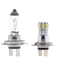 H7 LED Daytime Running Light Bulb - 260 Lumens, 36-LED, Single Bulb - DRL Replacement for Vehicles -Nebo Sales Store led h7 drl replacement bulb comparison h7 w36 drl