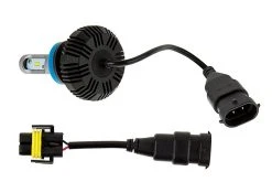 H9 / H11 LED Fanless Headlight & Fog Light Conversion Kit - 4,000 Lumens/Set - Cool White - Easy Installation -Nebo Sales Store led headlight conversion kit 11 with compact heat sink back view0