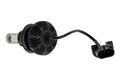 H13 LED Fanless Headlight & Fog Light Conversion Kit - 4,000 Lumens/Set - Cool White - Easy Installation -Nebo Sales Store led headlight conversion kit 13 with compact heat sink back view