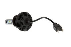 H7 LED Fanless Headlight & Fog Light Conversion Kit - 4,000 Lumens/Set - Cool White - Compact Heat Sink -Nebo Sales Store led headlight conversion kit h4 with compact heat sink back view0