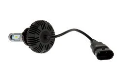 H10 LED Fanless Headlight & Fog Light Conversion Kit - 4,000 Lumens/Set, Internal Drivers, Easy Installation 21 H10 LED Fanless Headlight & Fog Light Conversion Kit - 4,000 Lumens/Set, Internal Drivers, Easy Installation -Nebo Sales Store led headlight kit h10 led headlight bulbs conversion kit with flexible tinned copper braid back view