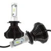 H7 LED Fanless Headlight & Fog Light Conversion Kit - 4,000 Lumens/Set - Cool White - Compact Heat Sink