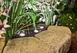 6-Pack 0.25W Round Metal Mini LED Deck/Step Lights - 40mm, 4500K Natural White, Brushed Nickel - Energy-Efficient Accent Lighting -Nebo Sales Store led landscape up light 1